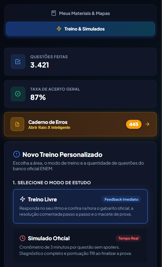 Estatísticas e Modos de Treino